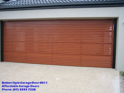 Batten Style Garage Door 0011